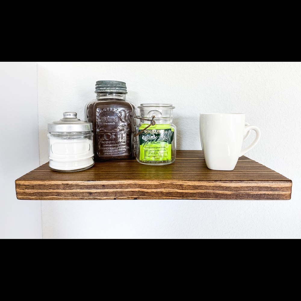 Solid Wood Floating Shelf